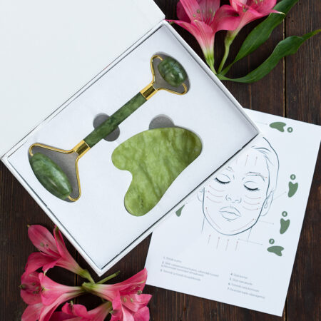 Jade Roller and Gua Sha Set