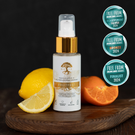 AHA fruit acid face mask